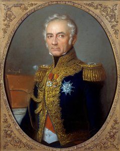 Portrét Charlese Tristana, hraběte z Montholonu (1783-1853) Obraz Edouarda Pingreta (1788-1875) kolem roku 1840, 82 x 67 cm. Paříž, Musee de l