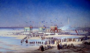 Slavnostní otevření Suezského průplavu v Port Said (Port-Said) 17. listopadu od Edouard Riou