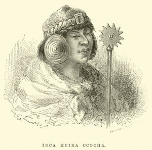 Inca Huira Ccocha od Edouard Riou