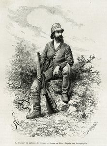 Portrét Emile Arthur Thouar od Edouard Riou