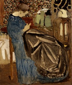 Švadlena od Edouard Vuillard
