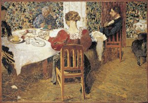 U stolu (Le Dejeuner) Vuillard, Edouard (1868-1940) od Edouard Vuillard