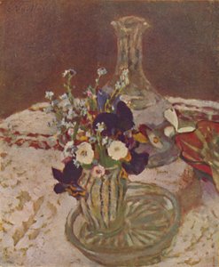 Kytice macešek, pomněnek a sedmikrásek Asi 1900, c1900, 1946 od Edouard Vuillard