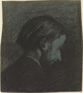 Hlava vousatého muže, 1889. od Edouard Vuillard