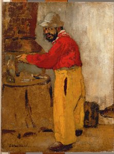 Henri de Toulouse-Lautrec, Villeneuve sur Yonne, chez les Natansons (olej na plátně) od Edouard Vuillard