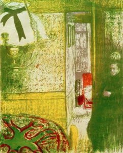 Interiér k zavěšení od Edouard Vuillard