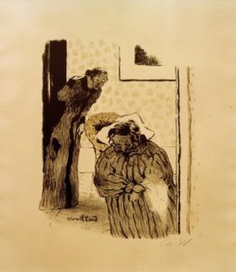 Zdřímnutí nebo rekonvalescence od Edouard Vuillard