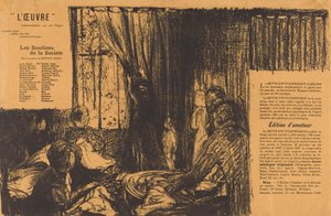 Příznivci společnosti od Edouard Vuillard