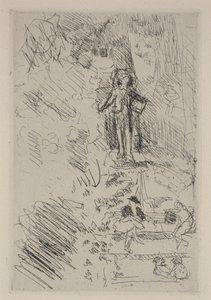Malé náčrtky na náměstí od Edouard Vuillard