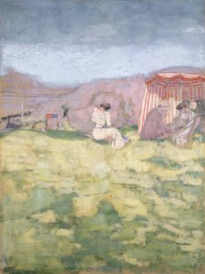 Na pláži od Edouard Vuillard