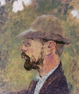 Portrét Henriho de Toulouse-Lautrec (1864-1901) kolem 1897-98