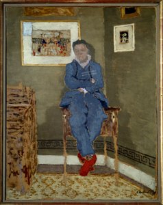 Portrét malíře Felixe Vallottona (1865-1925) od Edouard Vuillard
