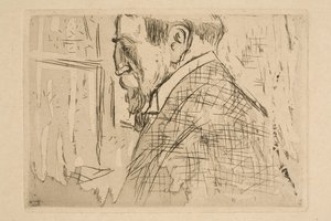 Portrét Théo Van Rysselbergheho od Edouard Vuillard