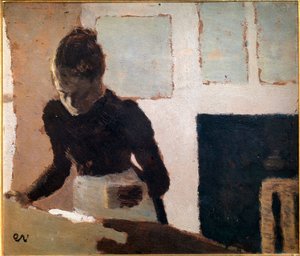 Žehlič 20. století (olej na plátně) od Edouard Vuillard