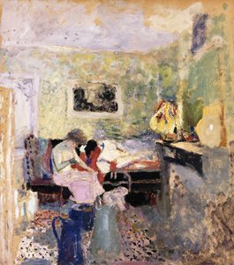 Zelená ložnice, 1905 od Edouard Vuillard