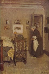Hospodyně Asi 1925, c1925, 1946 od Edouard Vuillard