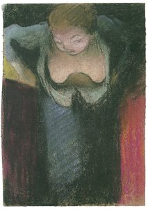 Zpěvák, 1891-1892 od Edouard Vuillard