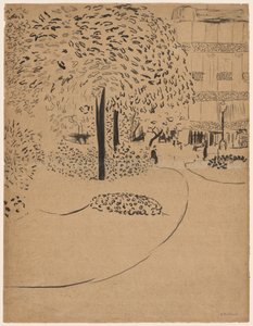 Náměstí od Edouard Vuillard