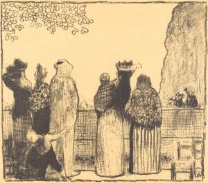 Tuileries (Les Tuileries) od Edouard Vuillard