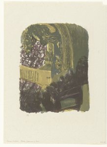 Tribuna a balkony s publikem v Théâtre Gymnase v Paříži Une Galerie au Gymnase od Edouard Vuillard