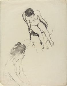 Dvě studie nahé postavy od Edouard Vuillard