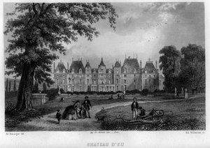 Pohled na Chateau d