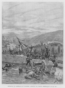 Vstup Garibaldiho v Palermu (rytina)