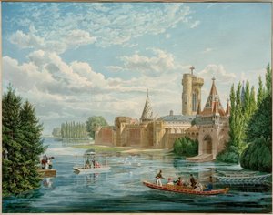 Franzensburg (postaven v letech 1801-1836 za císaře Františka I od Eduard Gurk