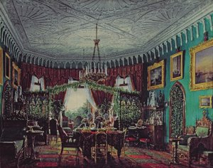 Přijímací pokoj císařovny Alexandry Fjodorovny (1798-1860) 50. léta 19. století