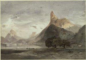 Botafogo v Rio de Janeiro od Eduard Hildebrandt