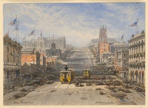 Ulice v San Franciscu od Eduard Hildebrandt