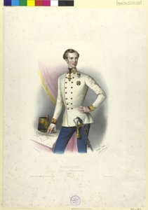 Rakouský císař František Josef I. od Eduard Kaiser