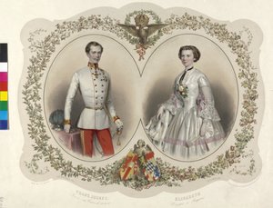 František Josef I. císař rakouský - Alžběta, vévodkyně bavorská