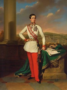 Portrét rakouského císaře Františka Josefa I., 1853. od Eduard Klieber
