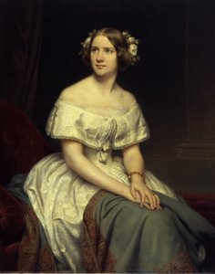 Německy: Portrét zpěvačky Jenny Lind