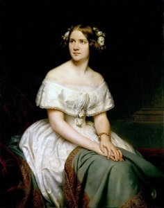Portrét sopranistky Jenny Lind 1820-1887, 1846.