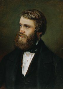 autoportrét od Eduard Ritter von Engerth