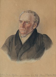 Profesor Anton Schaller (1773–1844), otec umělce od Eduard Schaller
