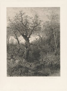 Podzim od Eduard Willmann, after Eduard Marak