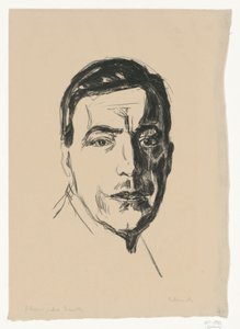 Albrecht Schmidt (kovář) od Edvard Munch