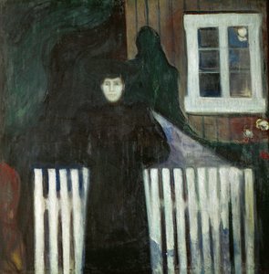 Úzkost (olej na plátně) od Edvard Munch