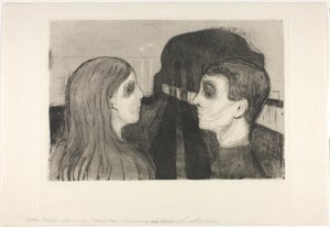 Atrakce II od Edvard Munch