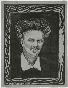 August Strindberg od Edvard Munch