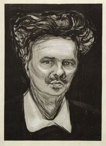 August Strindberg od Edvard Munch