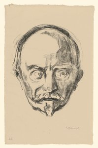 Christian Sinding od Edvard Munch