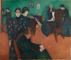 Smrt v ošetřovně od Edvard Munch