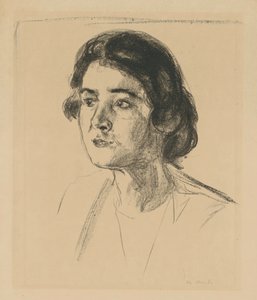 Paní Wedelová II od Edvard Munch