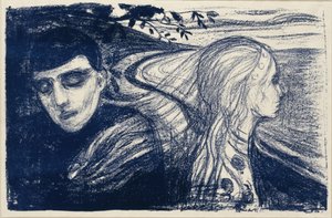 Odloučení II od Edvard Munch