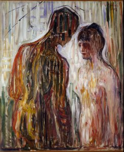 Obraz Láska a psychika od Edvarda Muncha (1863-1944) od Edvard Munch