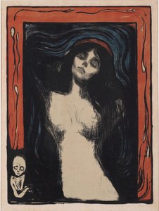 madona od Edvard Munch